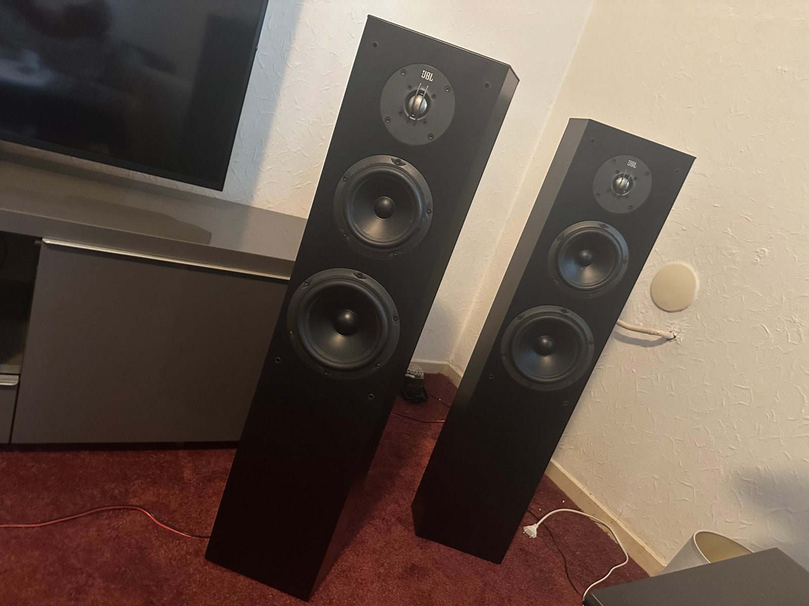 JBL XTi 60 Vloerstaanders & Krachtige Denon AVR-2807, Ophalen, Zo goed als nieuw, Center speaker, JBL