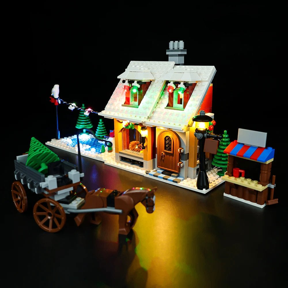 LED Verlichting voor Winter Village Bakery 10216 Nieuw, Ophalen of Verzenden, Nieuw, Overige merken