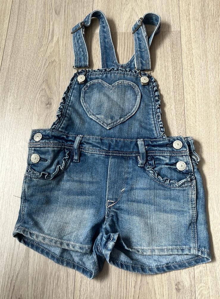 Spijker tuinbroek H&M 116, Ophalen of Verzenden, Zo goed als nieuw, Meisje, Broek