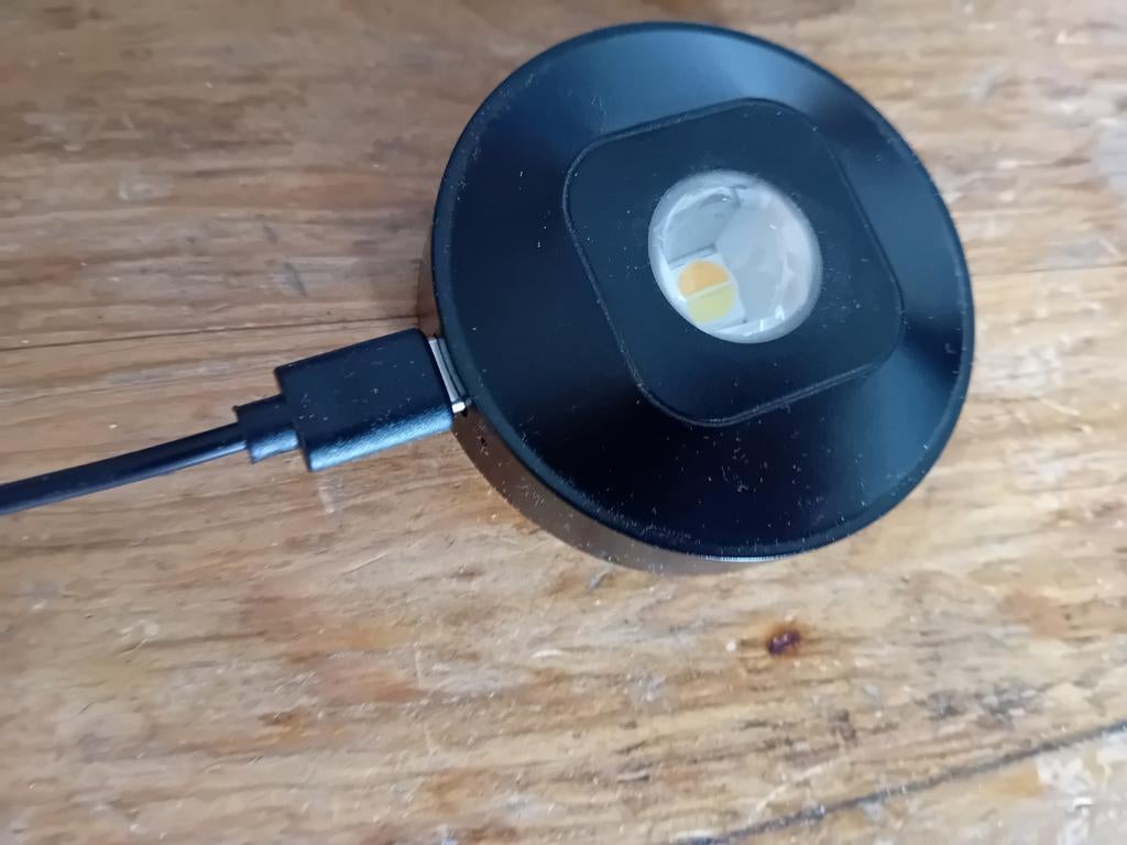 2x Oplaadbare LED lampjes met afstandsbediening, Ophalen of Verzenden, Zo goed als nieuw