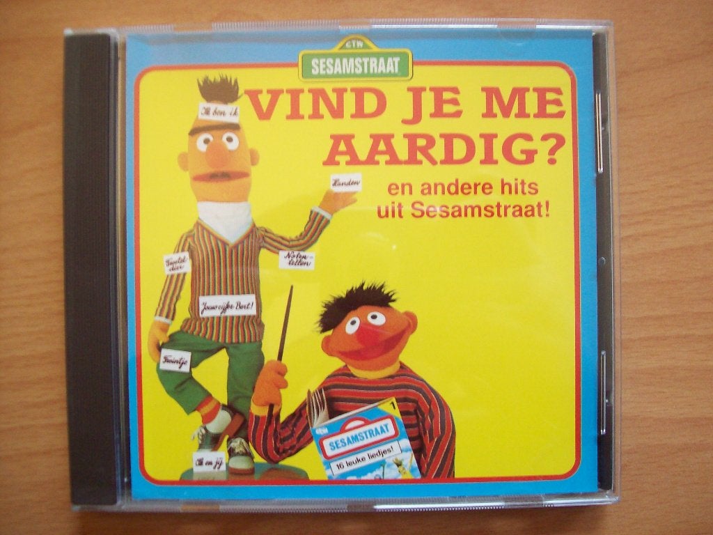 Sesamstraat - Vind Je Me Aardig? en andere hits uit Sesamstr, Ophalen of Verzenden, Zo goed als nieuw, Muziek