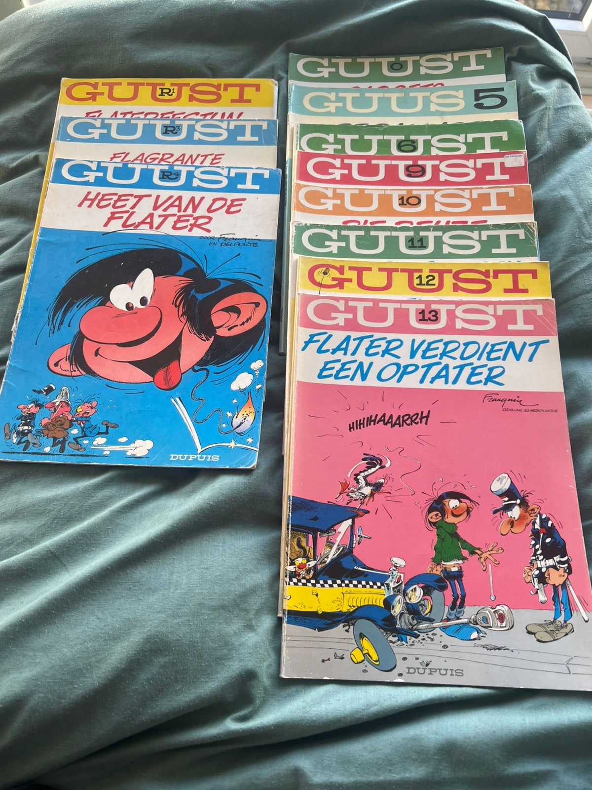 11 x Guust Flater + 3 dubbele, Meerdere comics, Ophalen of Verzenden, Zo goed als nieuw, Europa