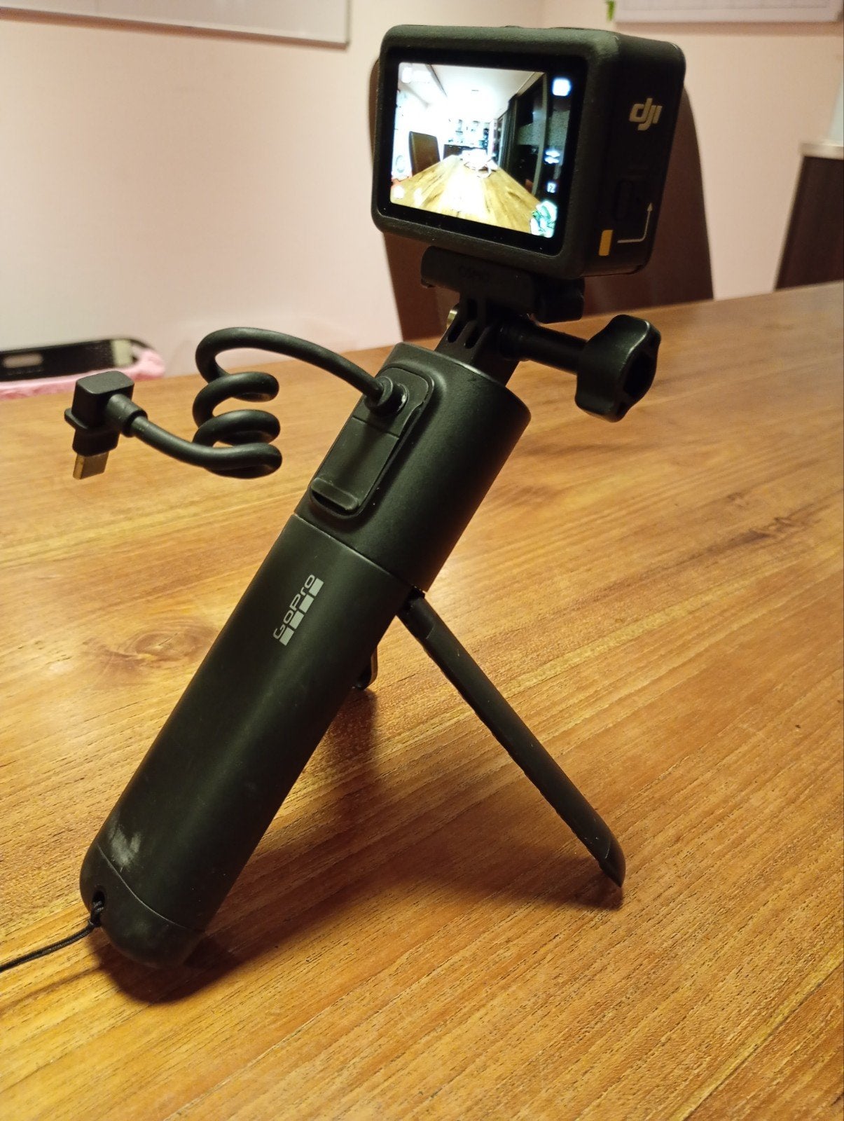 DJI Osmo Action 6 met GoPro Shorty statief, Ophalen, Zo goed als nieuw, Overige merken