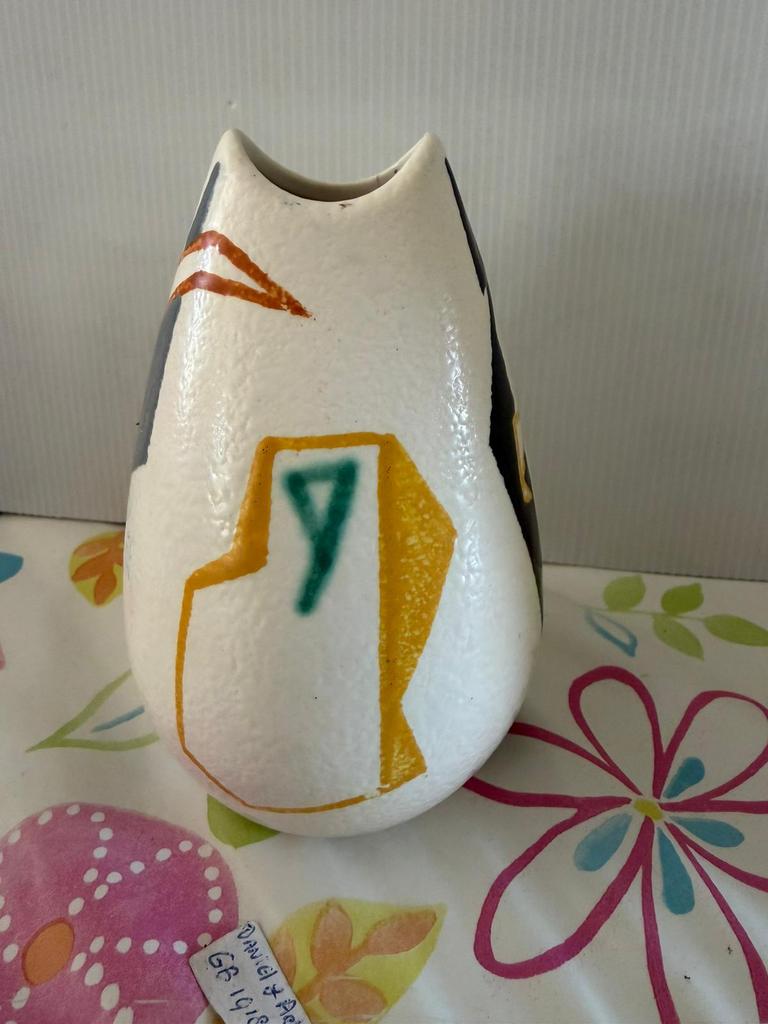 Plateelbakkerij Zuid-Holland - vaasje met barst, Antiek en Kunst, Antiek | Vazen, Ophalen of Verzenden