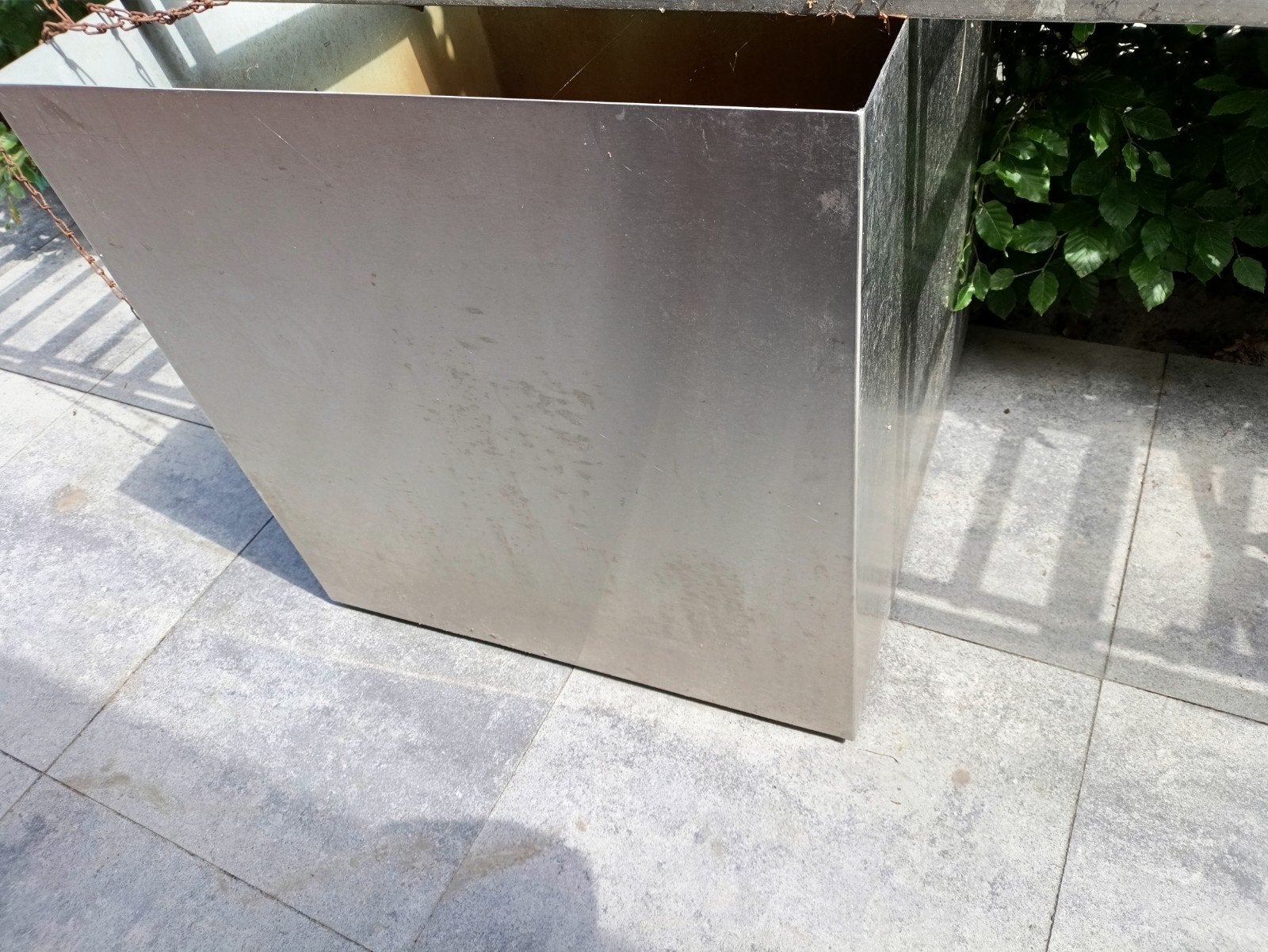 RVS Plantenbak, Ophalen, Gebruikt, 40 cm of meer, Balkon