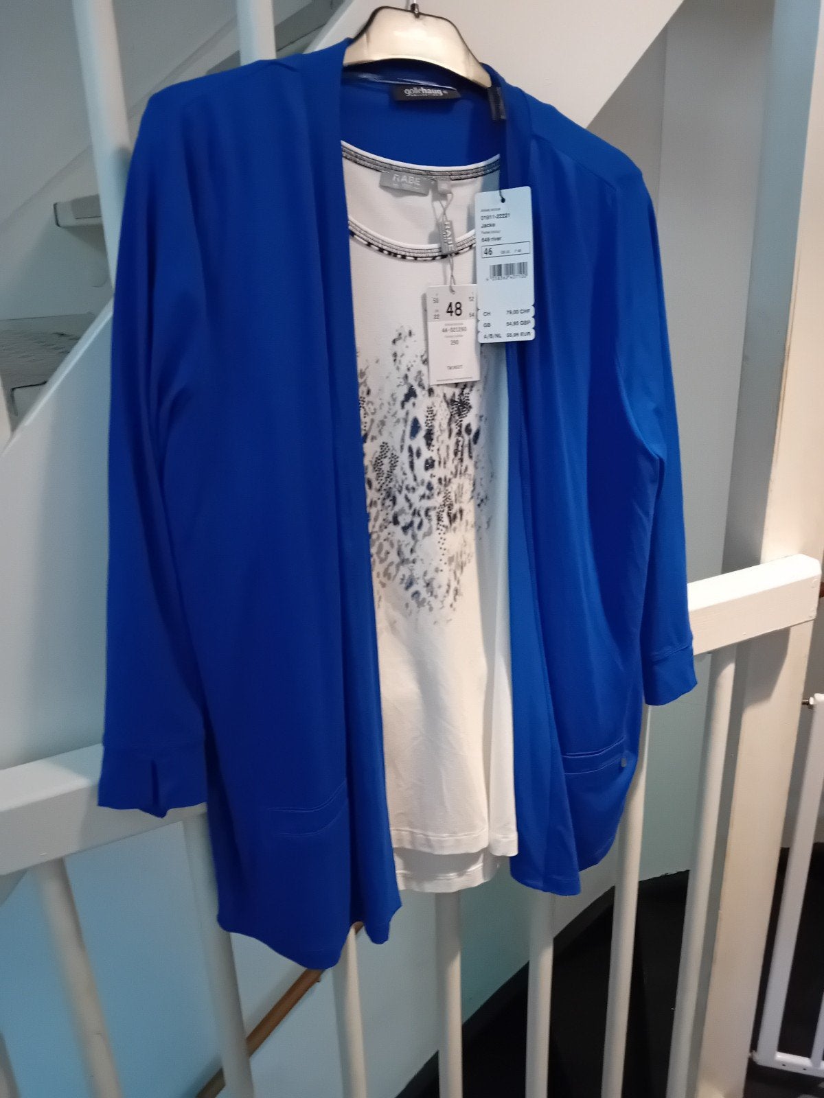 Damesjasje met mooi shirt combinatie, Ophalen, Nieuw, Maat 46 (S) of kleiner