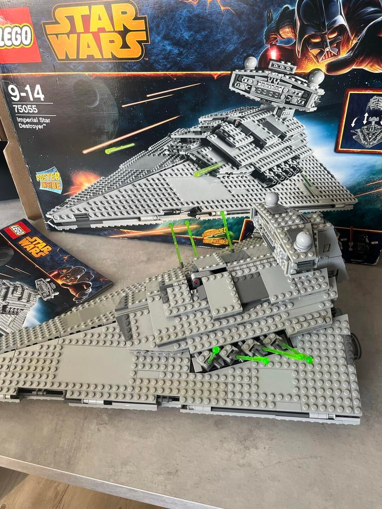 Lego Star Wars 75055 Imperial Star Destroyer, Ophalen, Zo goed als nieuw, Complete set, Lego