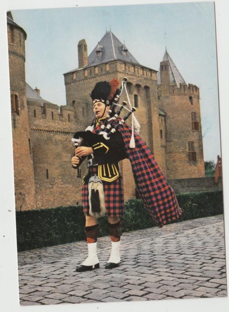 Amstelveen Steve The Bagpipe Player Doedelzak  Handtekening, Verzenden, 1980 tot heden, Gelopen, Noord-Holland