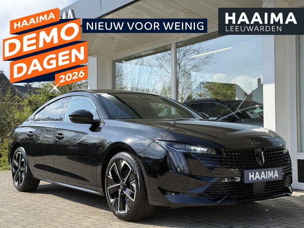 Peugeot 508 1.6 HYbrid 225 GT | €18.000 DEMO VOORDEEL! | S, Auto's, Peugeot, Euro 6, 4 cilinders, Zwart, 1711 kg