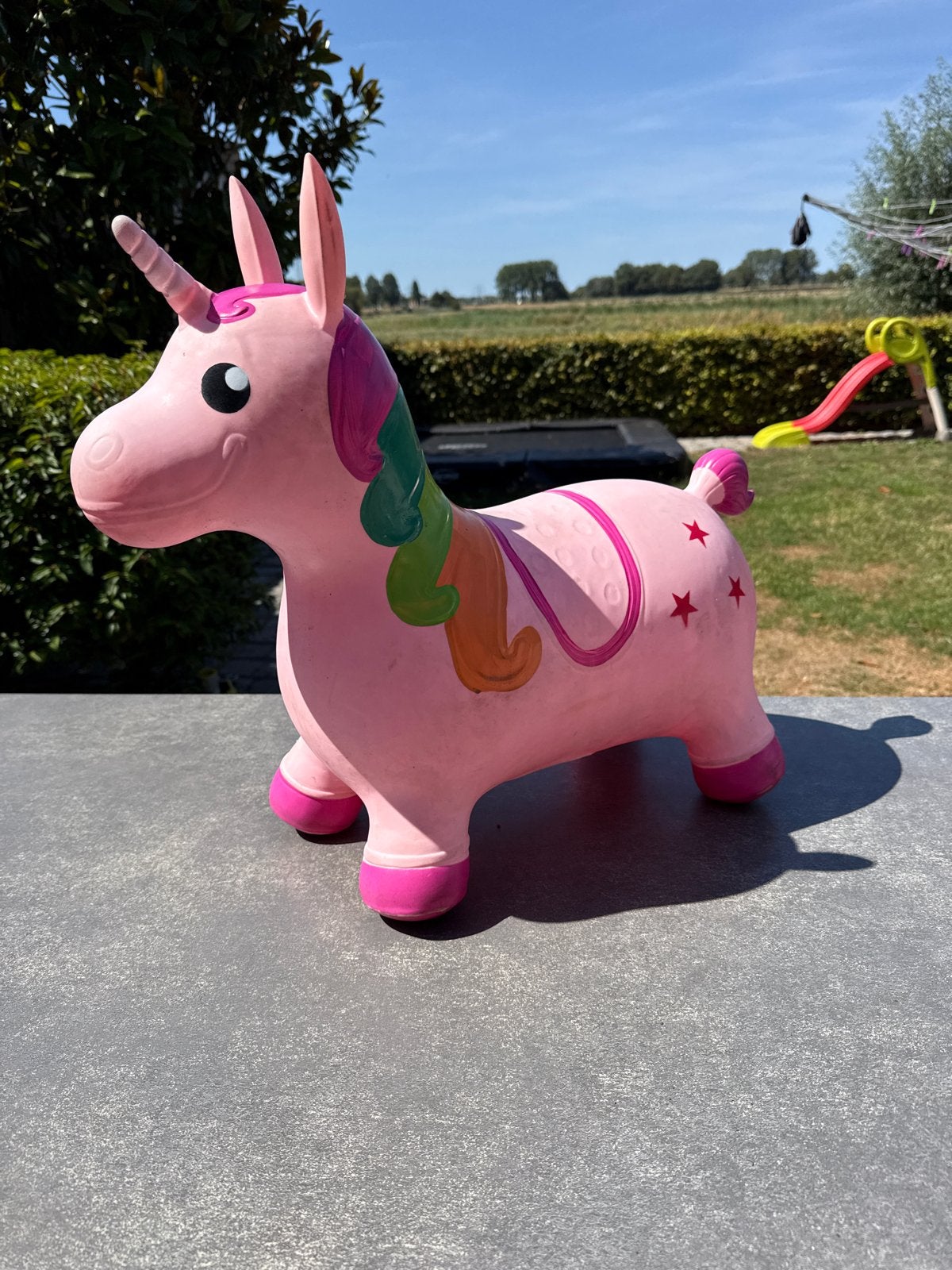Leuke roze skippy eenhoorn voor uren speelplezier, Ophalen of Verzenden, Gebruikt, Meisje