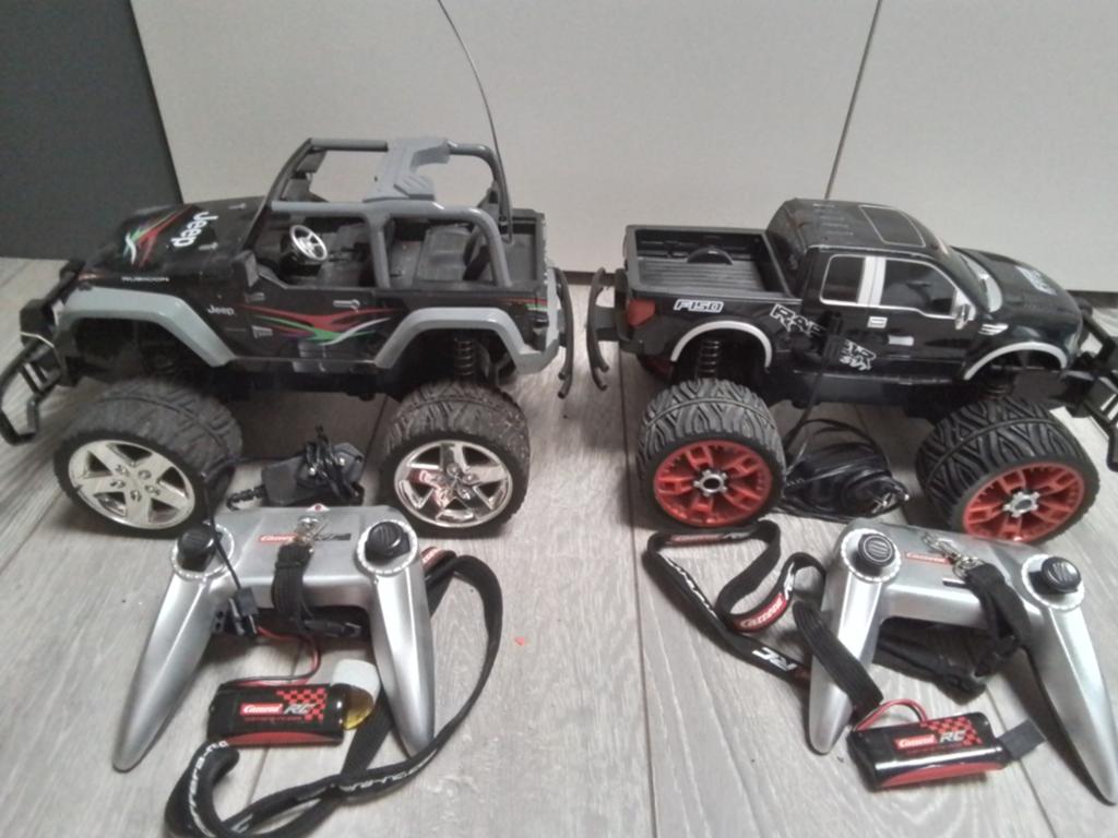 2  radiografische auto's  merk Carrera., Ophalen, Auto