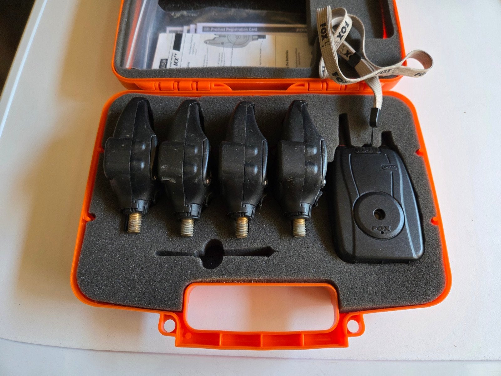 Fox micron MXr+ 4+1, Watersport en Boten, Hengelsport | Karpervissen, Ophalen of Verzenden, Gebruikt, Overige typen