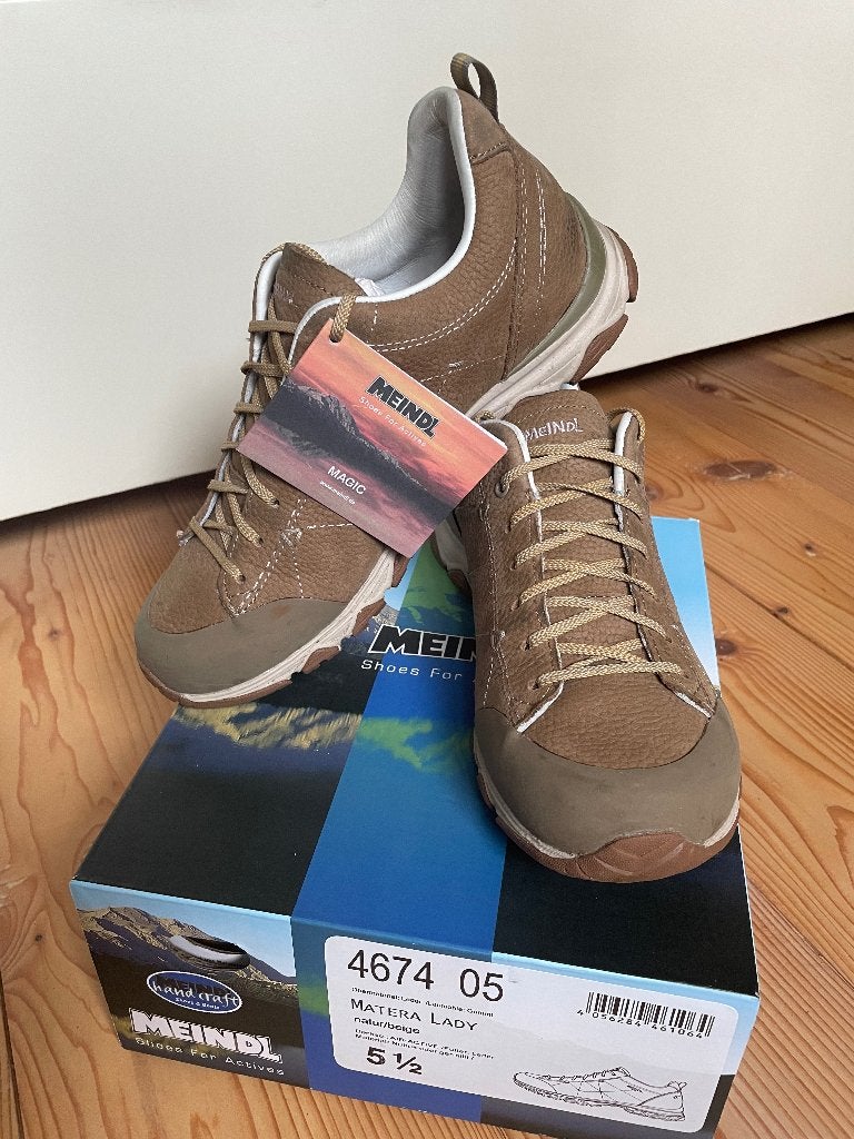 Meindl Matera lady beige maat 5,5 is 39, Ophalen of Verzenden, Zo goed als nieuw, Schoenen