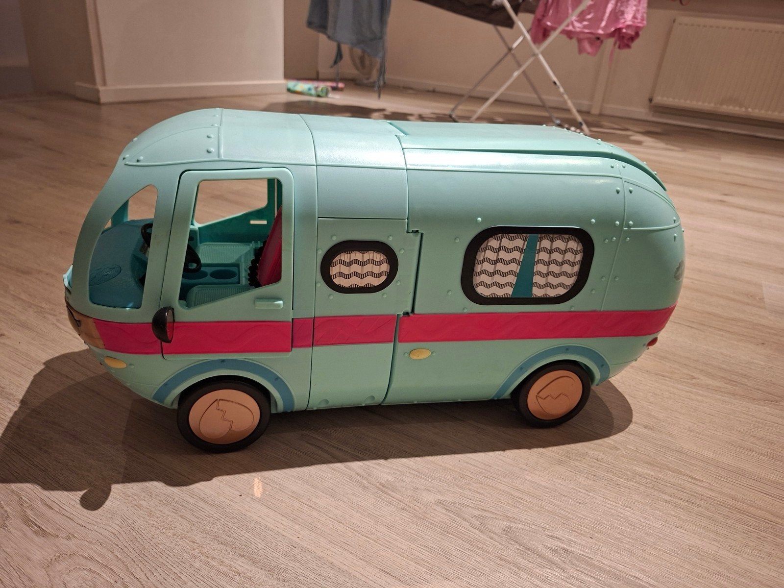 L.O.L. camper, Ophalen, Gebruikt