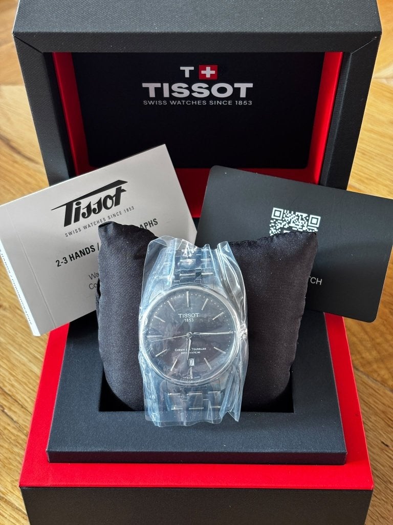 Tissot Chemin des Tourelles (T1398071106100) Full Set, Overige merken, Staal, Staal, Polshorloge