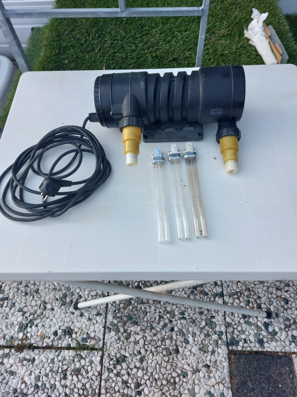 te koop hozelock lamp plus extra, Ophalen, Gebruikt, Overige typen