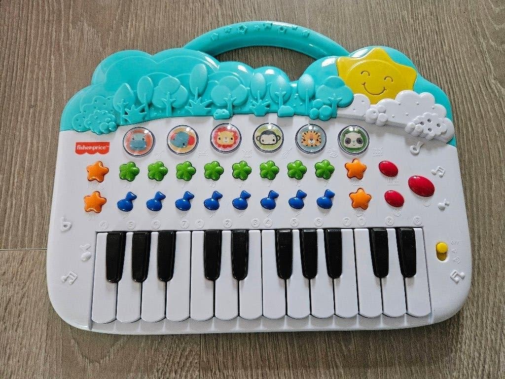 Fisher-Price Dierenpiano, Ophalen of Verzenden, Gebruikt, Overige typen, Met geluid