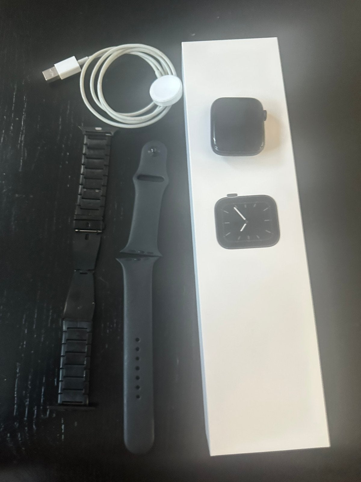 Apple-smartwatch, Ophalen of Verzenden, Zo goed als nieuw, Zwart, Android