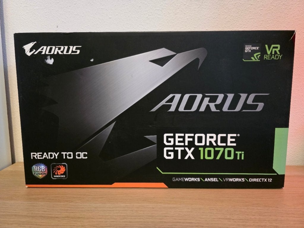 Gigabyte AORUS GeForce GTX 1070 Ti 8G (Compleet in doos!), PCI-Express 3, HDMI, Ophalen of Verzenden, Nvidia
