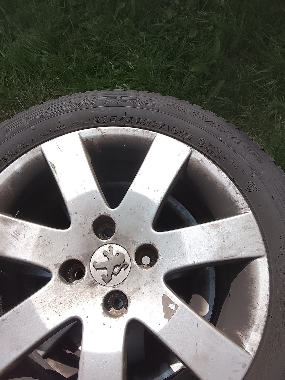 Autobanden plus velg, all season, 205/55r16, Auto-onderdelen, Banden en Velgen, Ophalen, 16 inch, 205 mm, All Season