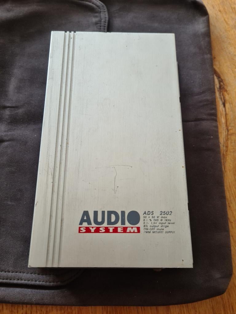 Audio System ADS 2502 Versterker, Overige merken, Gebruikt, Ophalen of Verzenden, Minder dan 60 watt
