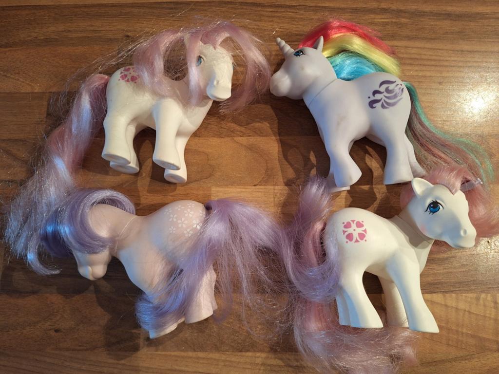 Mlp my little pony jaten 80 90 hasbro, Ophalen of Verzenden, Gebruikt