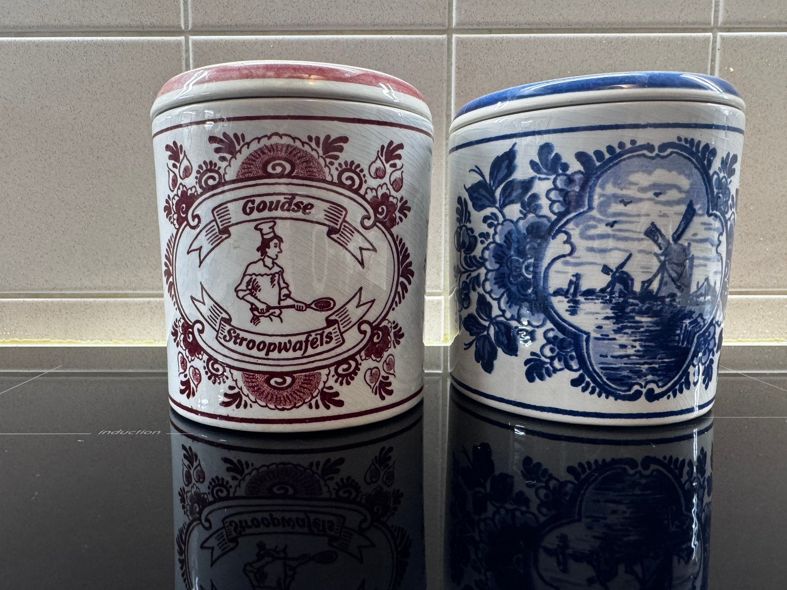 Stroopwafel potten, Ophalen, Zo goed als nieuw