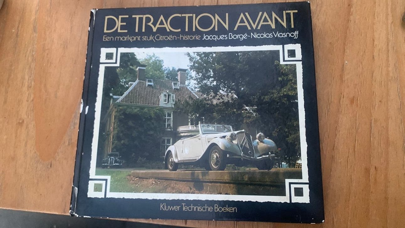 De Traction Avant, Boeken, Ophalen of Verzenden, Gelezen, Citroën