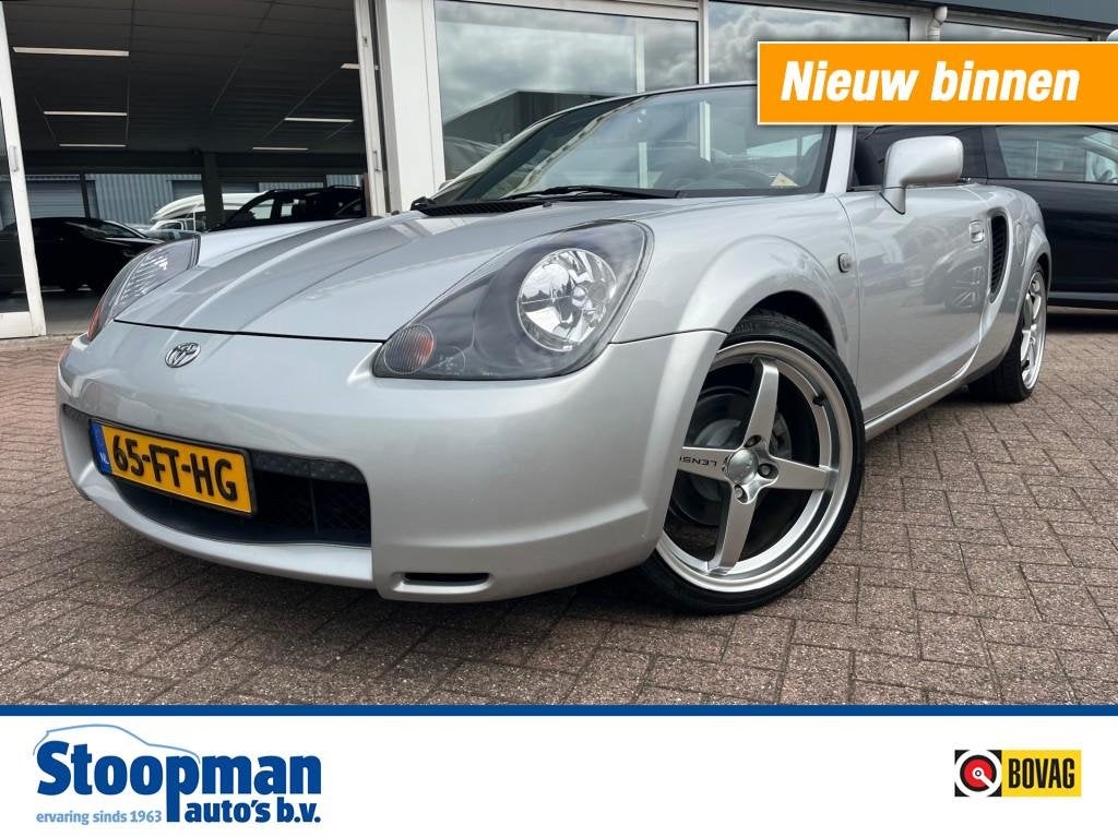 Toyota MR2 1.8 16V Airco Hardtop NL-auto 1e eig., Gebruikt, 4 cilinders, Cabriolet, Elektrische ramen