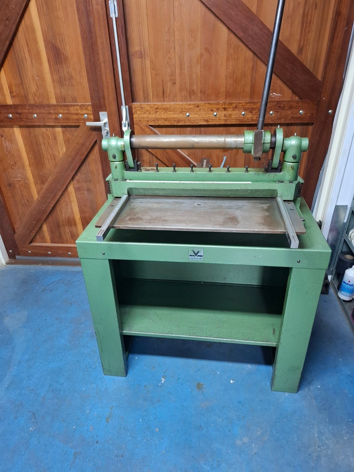 Gerver GG-4 Knipbank met achteraanslag 600mm x 1,5mm, Doe-het-zelf en Verbouw, Gereedschap | Overige machines, Ophalen