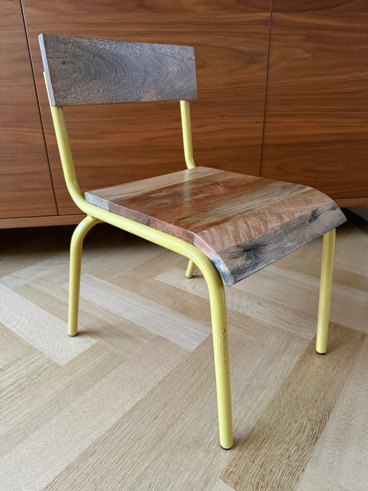 Kidsdepot stoel hout-metaal, Ophalen, Gebruikt, Stoel(en)