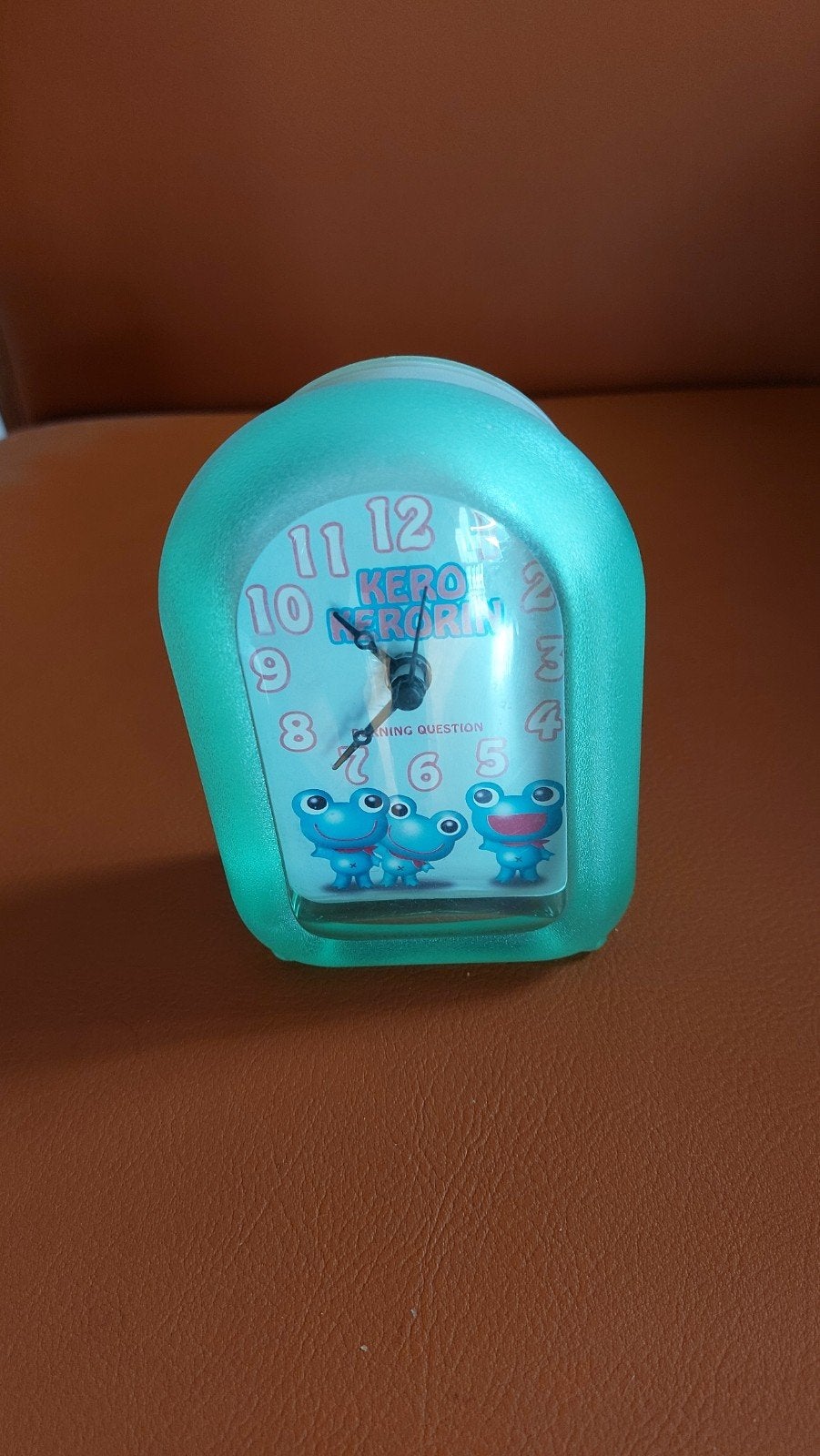Leuke Kero Keroppi klok- groen, Ophalen of Verzenden