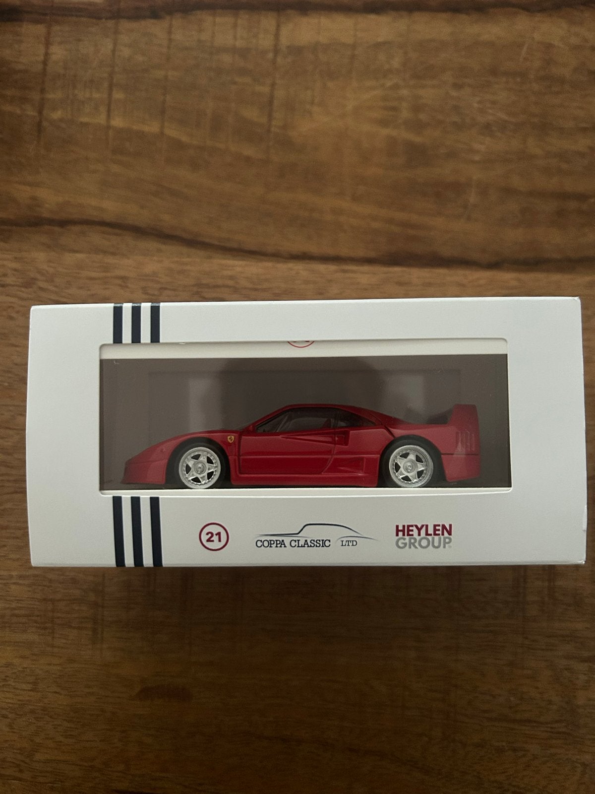 Norev Ferrari F40 1:43 modelauto - Nieuw in doos, Ophalen of Verzenden, Nieuw, Auto, Norev