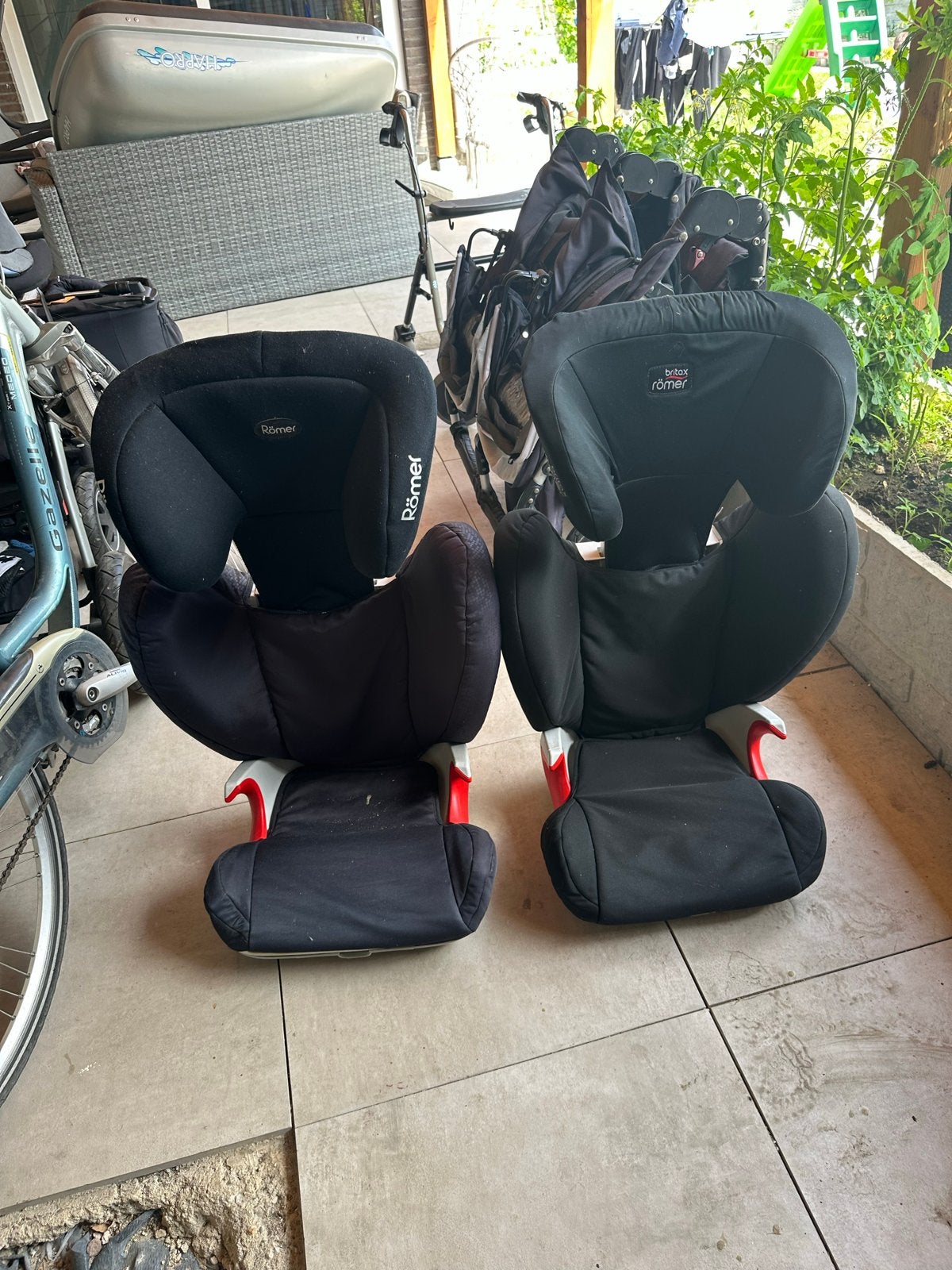 Römer kinderzitstoelen in prima staat, Romer, 15 t/m 36 kg, Gebruikt, Autogordel