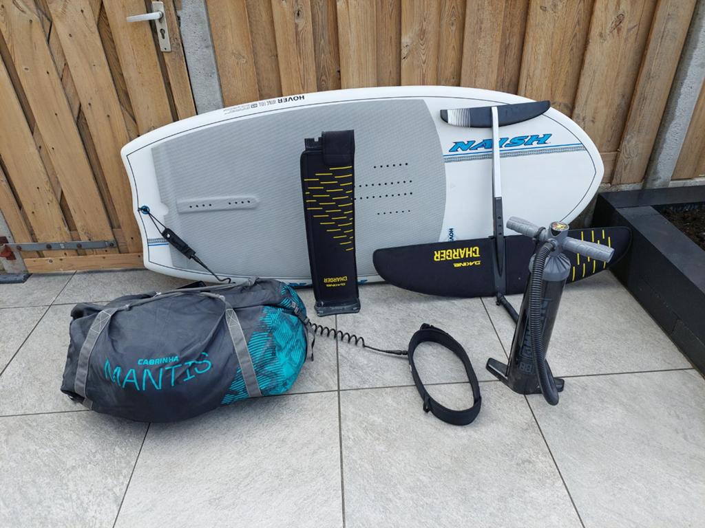 Complete Wing Foil Set Naish / Cabrinha, Watersport en Boten, Ophalen, Gebruikt