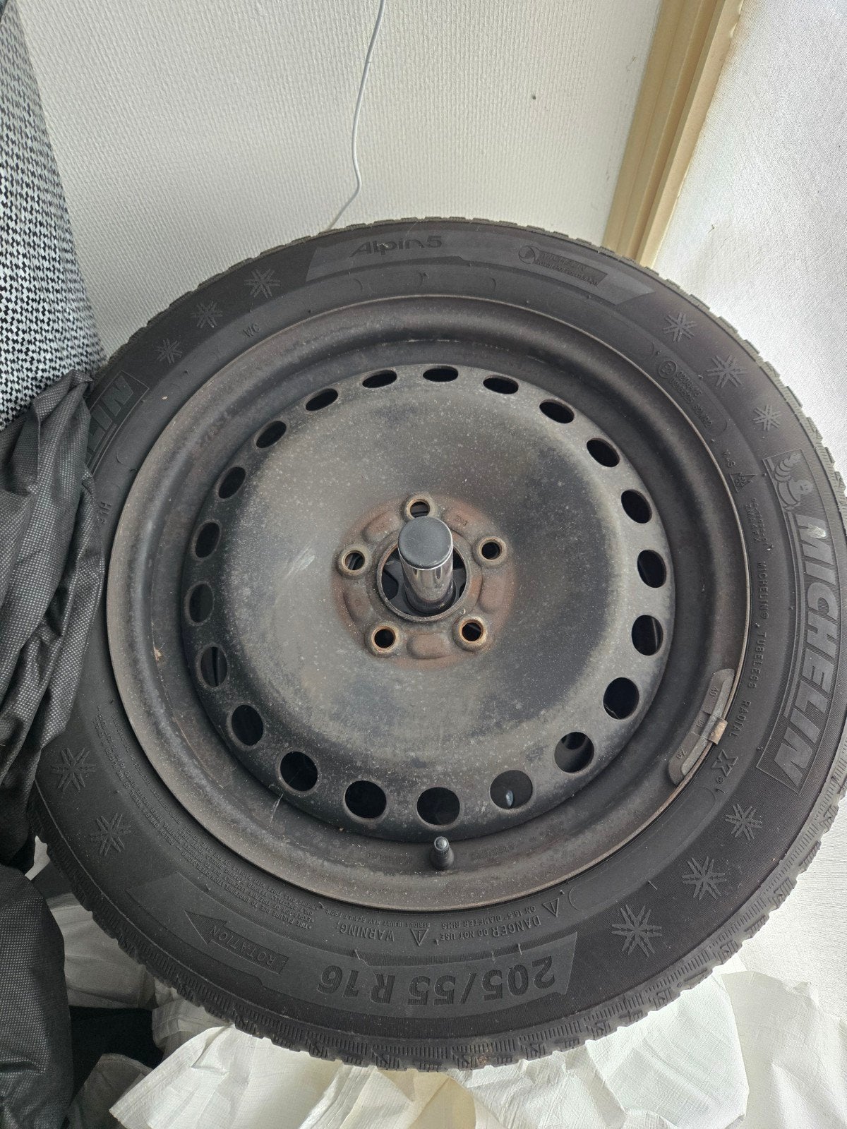 Set van 4 stalen velgen 16 inch, 5-gaats, Ophalen, Gebruikt, Velg(en), 16 inch
