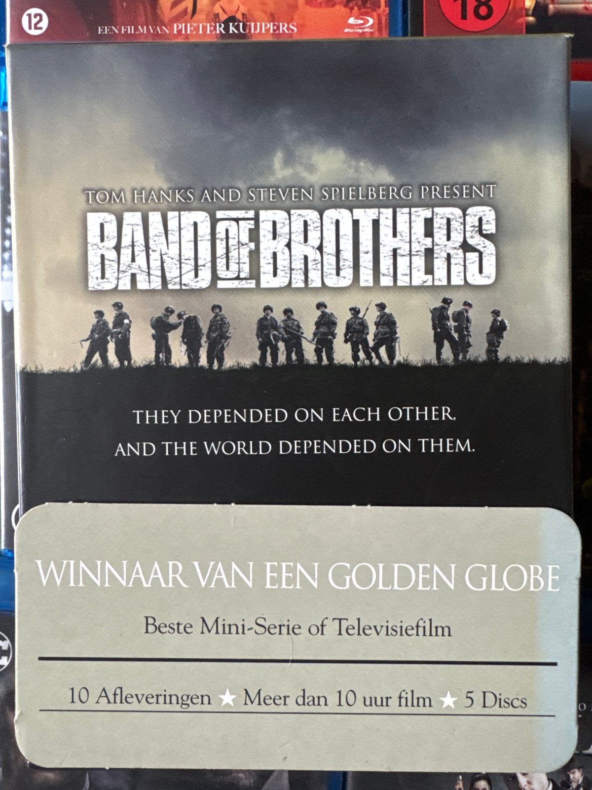 DVD Band of brothers, Vanaf 16 jaar, Ophalen of Verzenden, Zo goed als nieuw, Oorlog