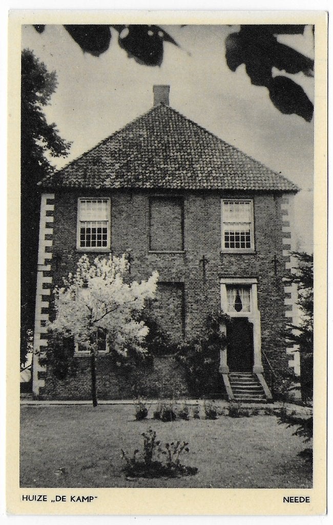 Neede Huize de Kamp- Ongelopen Ansichtkaart ( B6782 ), Verzamelen, Ophalen of Verzenden, 1960 tot 1980, Ongelopen, Gelderland