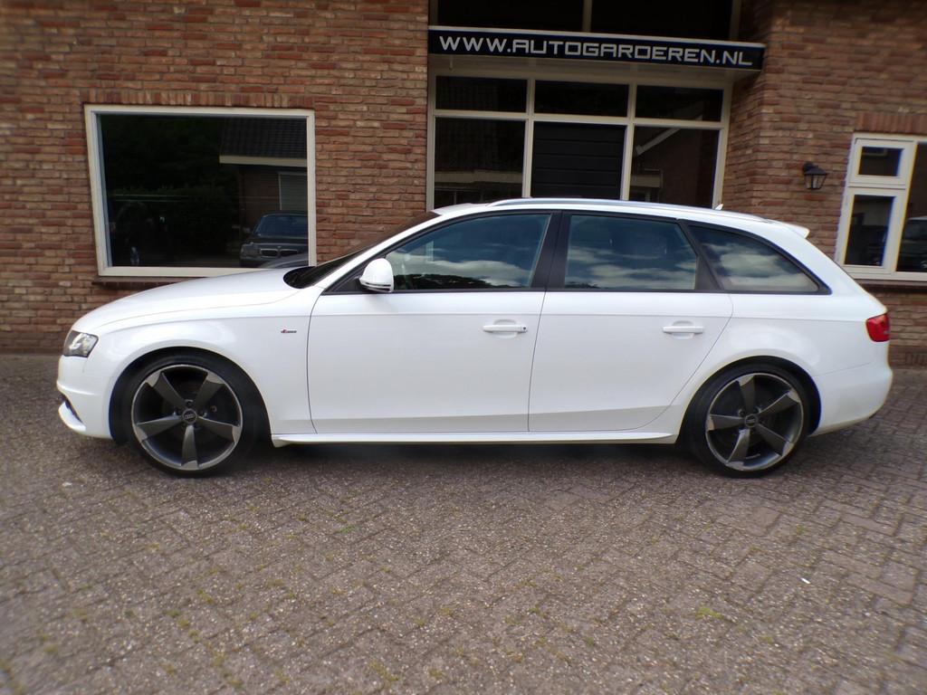 Audi A4 Avant 2.0 TFSI quattro Pro Line Leder / Navi / Panor, 13 km/l, Euro 5, Gebruikt, Zwart