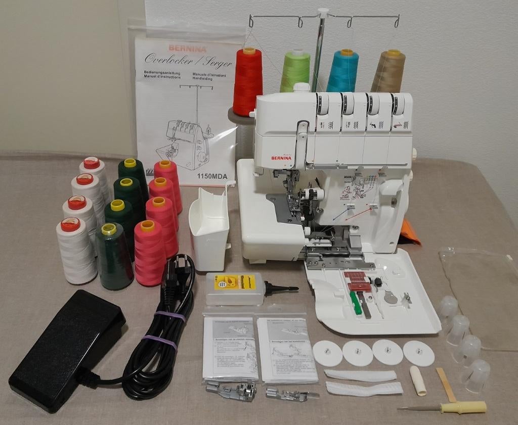 Bernina 1150MDA naaimachine, Ophalen, Lockmachine, Bernina