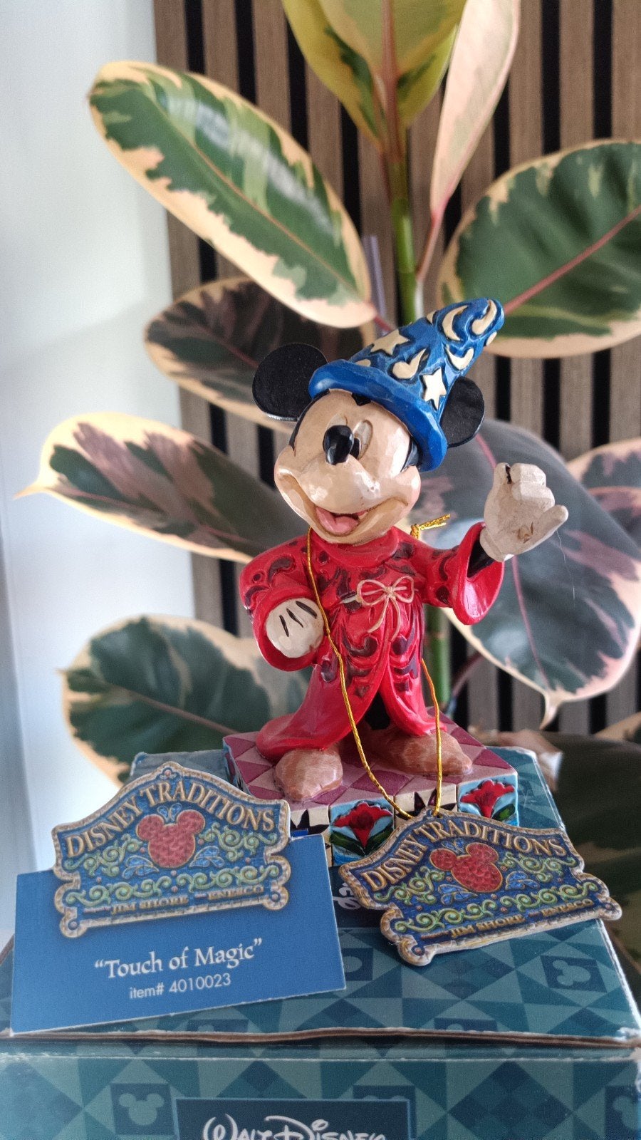 Disney Traditions Mickey Mouse Tovenaar - Touch of Magic, Ophalen of Verzenden, Mickey Mouse, Zo goed als nieuw, Beeldje of Figuurtje