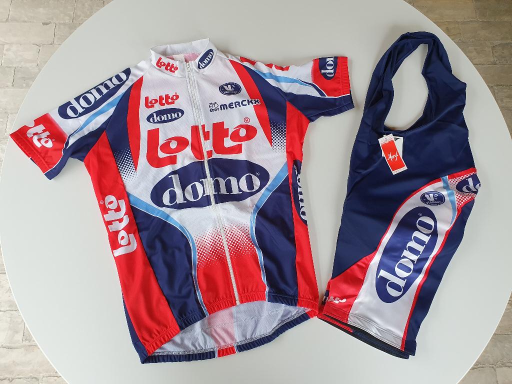 Wielershirt + broek Lotto Domo (Vermarc, XL-5-52) (nieuw), Ophalen of Verzenden, Nieuw, Kleding