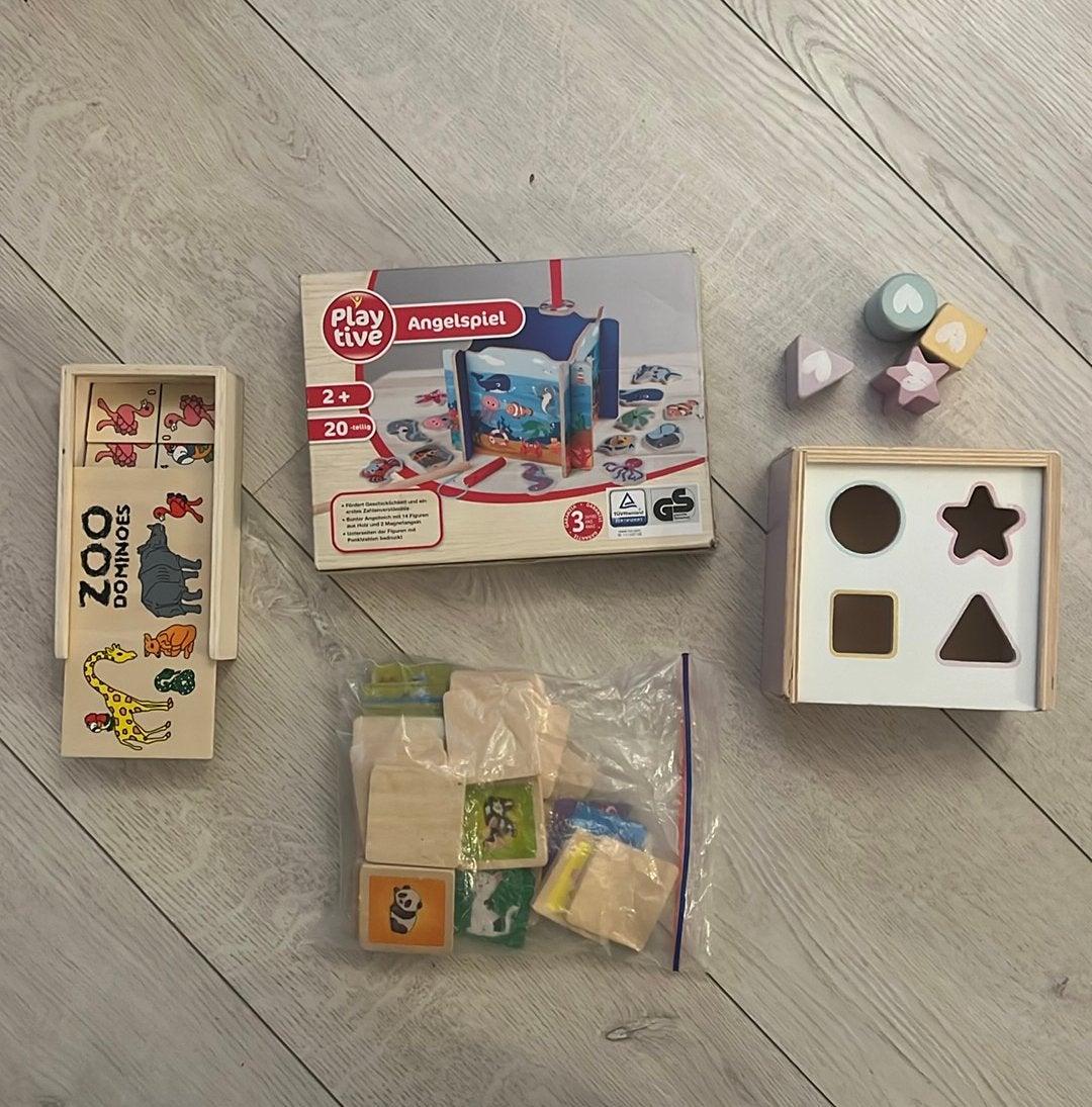 Verschillende houten speelgoed (waaronder Little Dutch), Kinderen en Baby's, Speelgoed | Houten speelgoed, Ophalen, Gebruikt