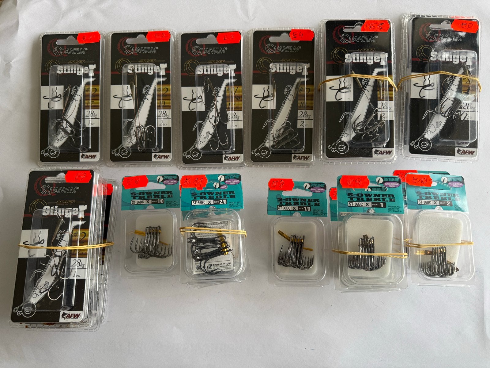 Quantum Craft Stinger #2 – 10 cm – 28 kg – 2 stuks, Ophalen of Verzenden, Nieuw, Haak