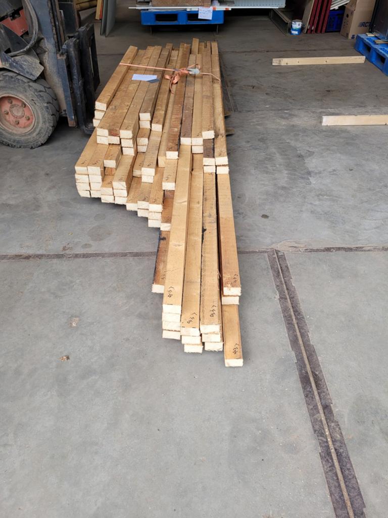 64 balken 50 x 75   diverse lengtes, Tuin en Terras, Ophalen, 250 cm of meer, Balken