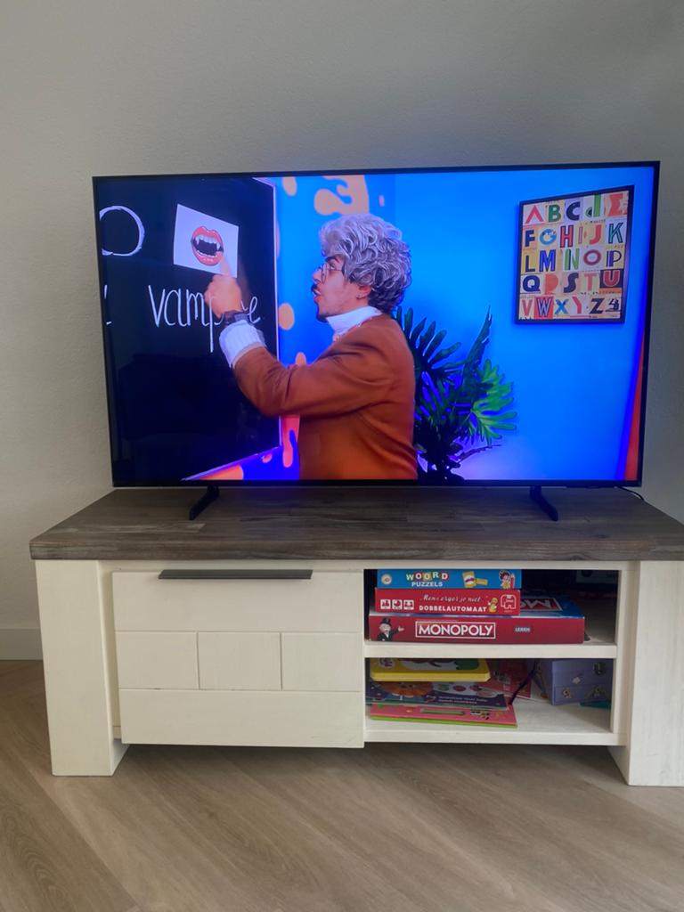 Tv meubel te koop. Ophalen., Ophalen, 100 tot 150 cm, Zo goed als nieuw, Minder dan 100 cm