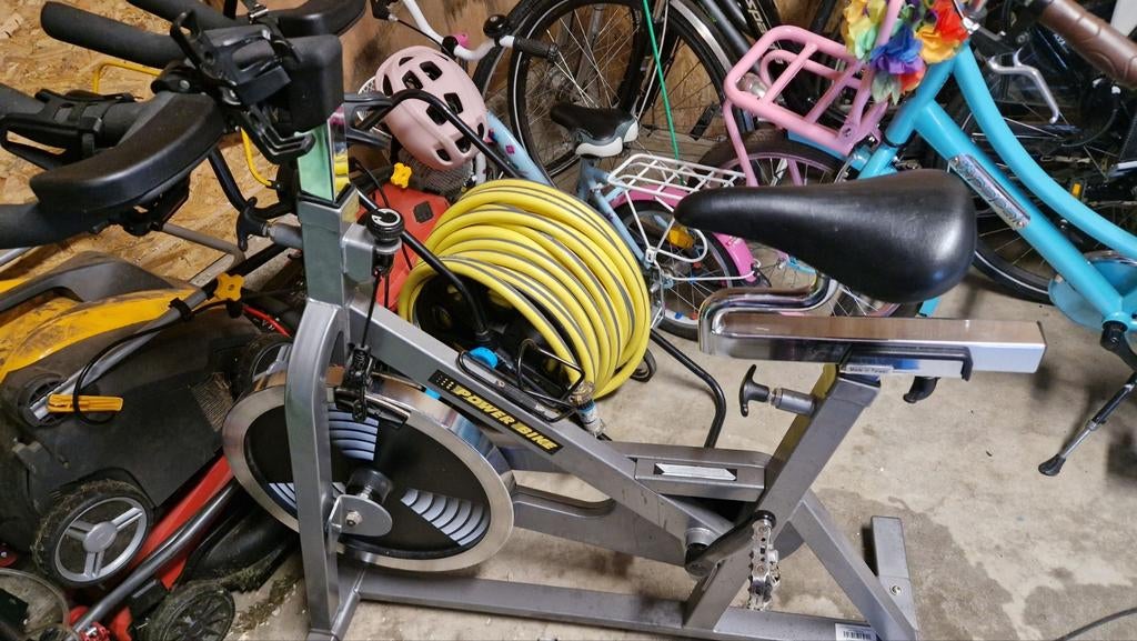 Spinningfiets - Power Bike, Ophalen, Gebruikt, Spinningfiets, Metaal