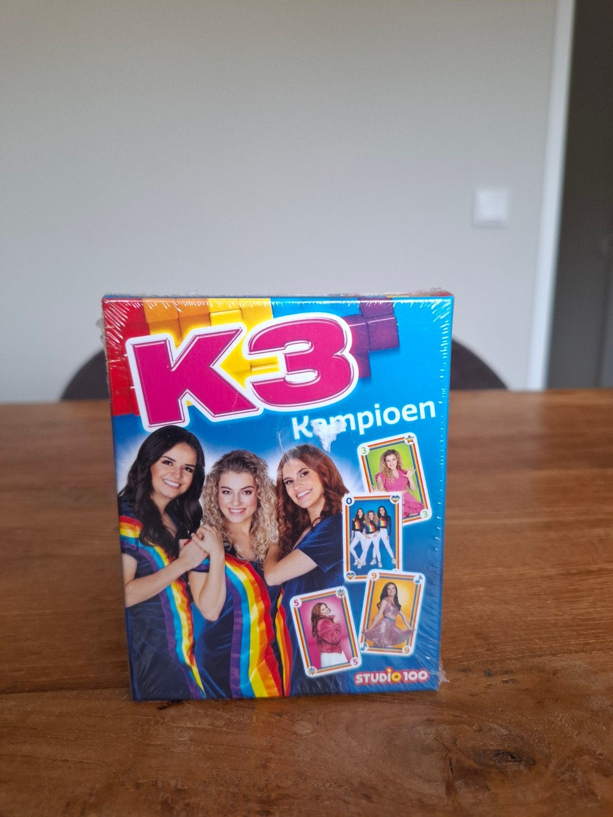 K3 Kampioen Kaartspel - Nieuw in verpakking, Drie of vier spelers, Ophalen of Verzenden, Nieuw, Studio 100
