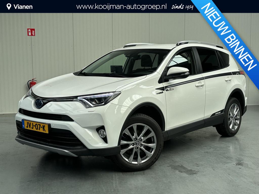 Toyota RAV4 2.5 Hybrid Style Stoel/Stuur verwarming, Trekhaa, Gebruikt, Euro 6, Wit, Bedrijf