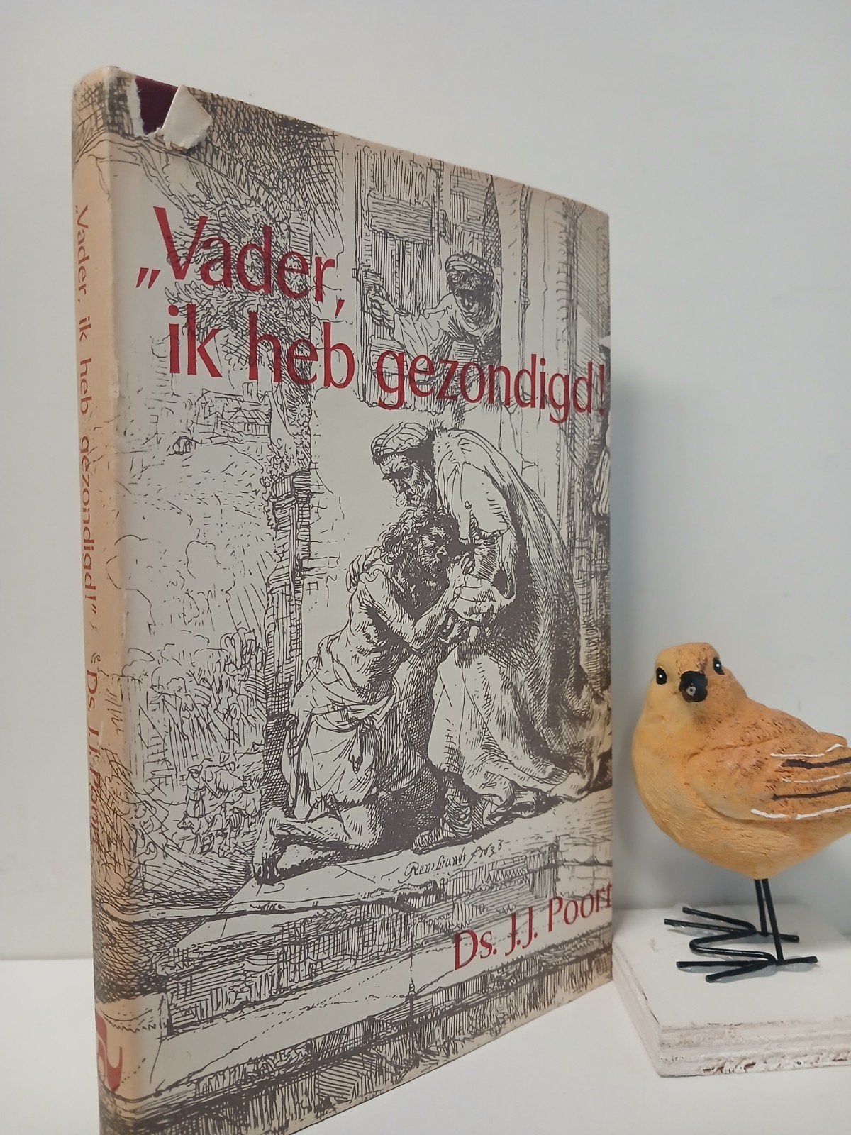 Poort,  Ds. J.J. ; Vader ik heb gezondigd, Boeken, Ophalen of Verzenden, Gelezen, Christendom | Protestants
